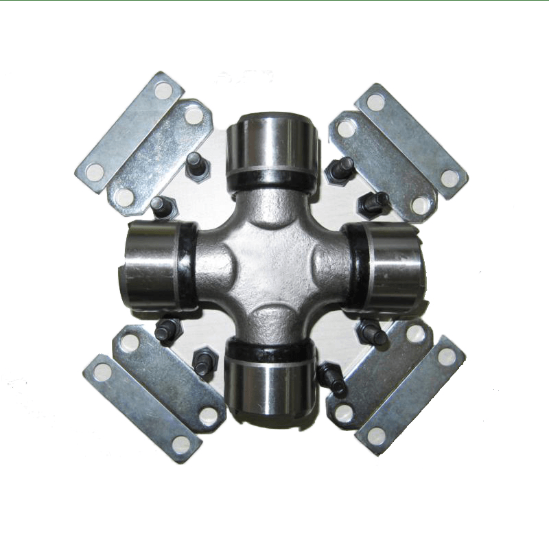 What are the key differences between single-cardan and double-cardan joint crosses?