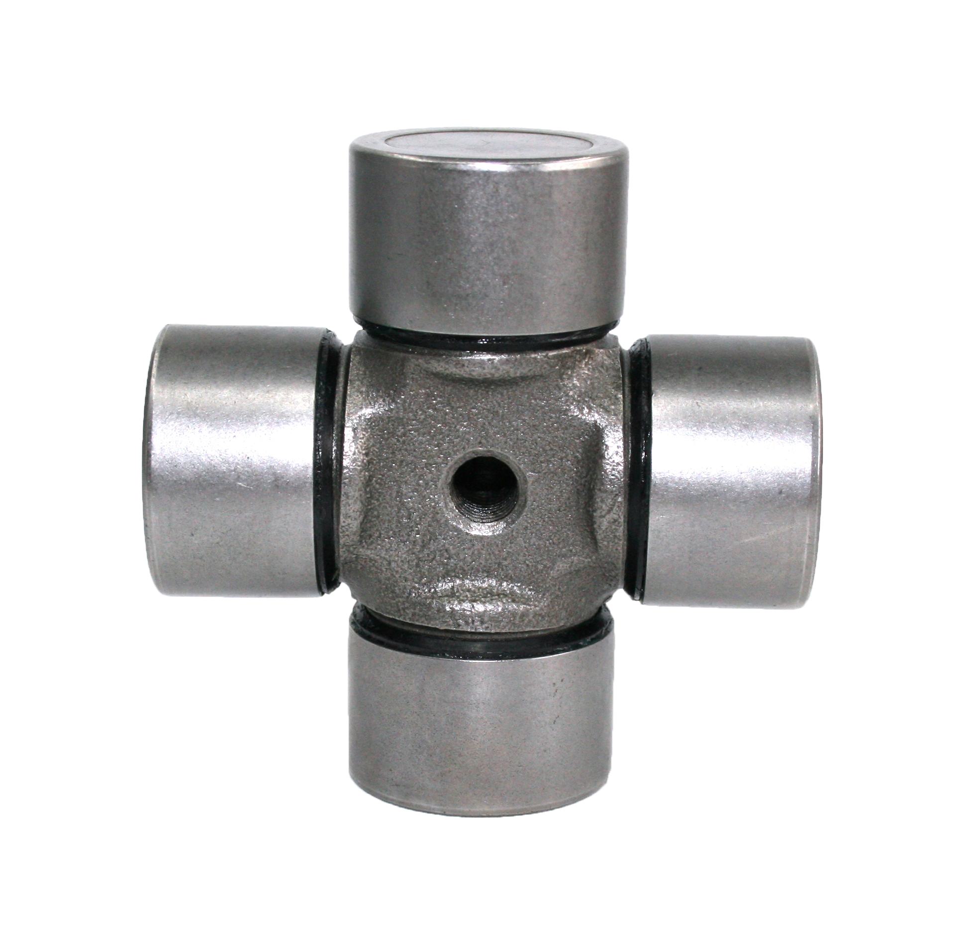 What are the key differences between single-cardan and double-cardan joint crosses?